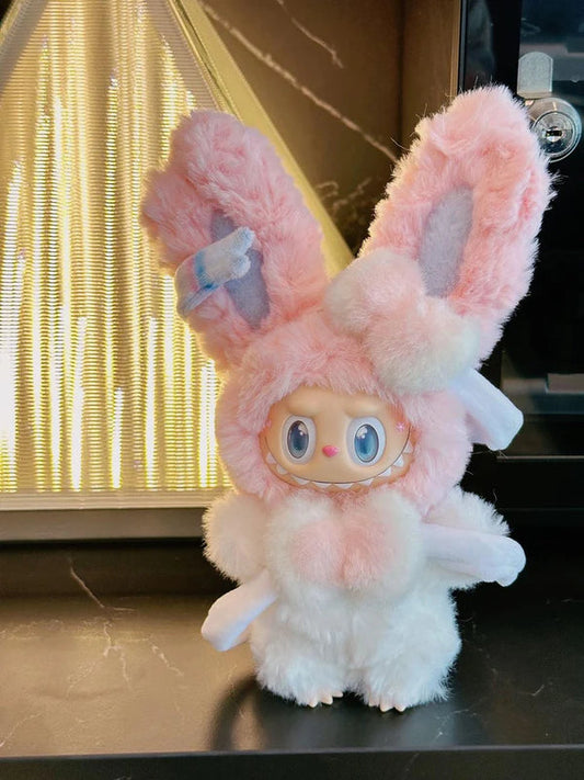 LABUBU Authentic|Handmade Custom Sylveon-Themed Redesign