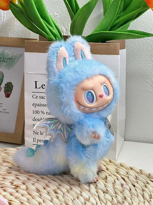 LABUBU Authentic|Handmade Blue Tie-Dye Edition