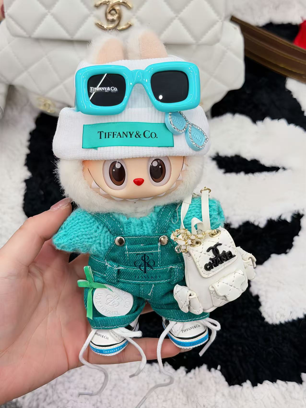 NEW TIFFANY&CO LABUBU OUTFITS(Handmade Design)