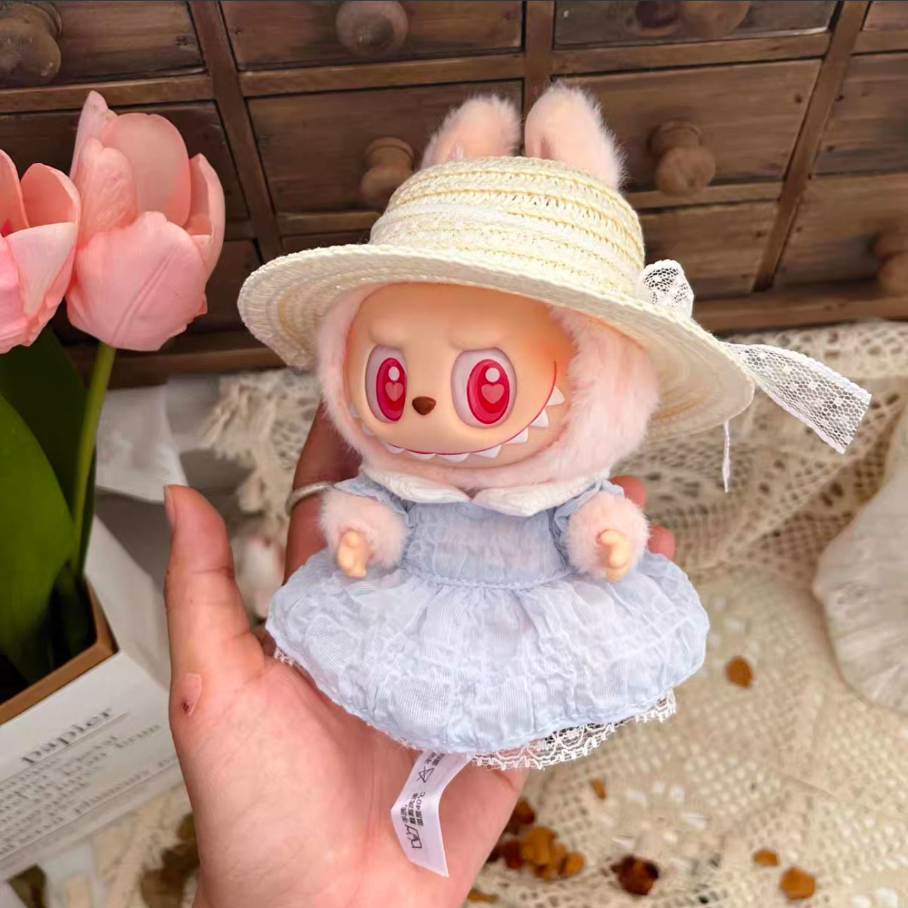 labubu| suspender skirt(Handmade)