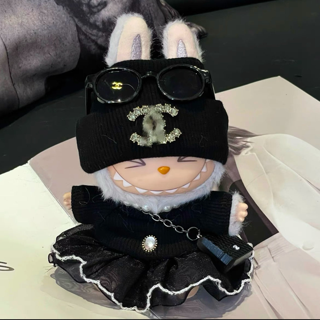 Labubu Chanel series outfits(Handmade)