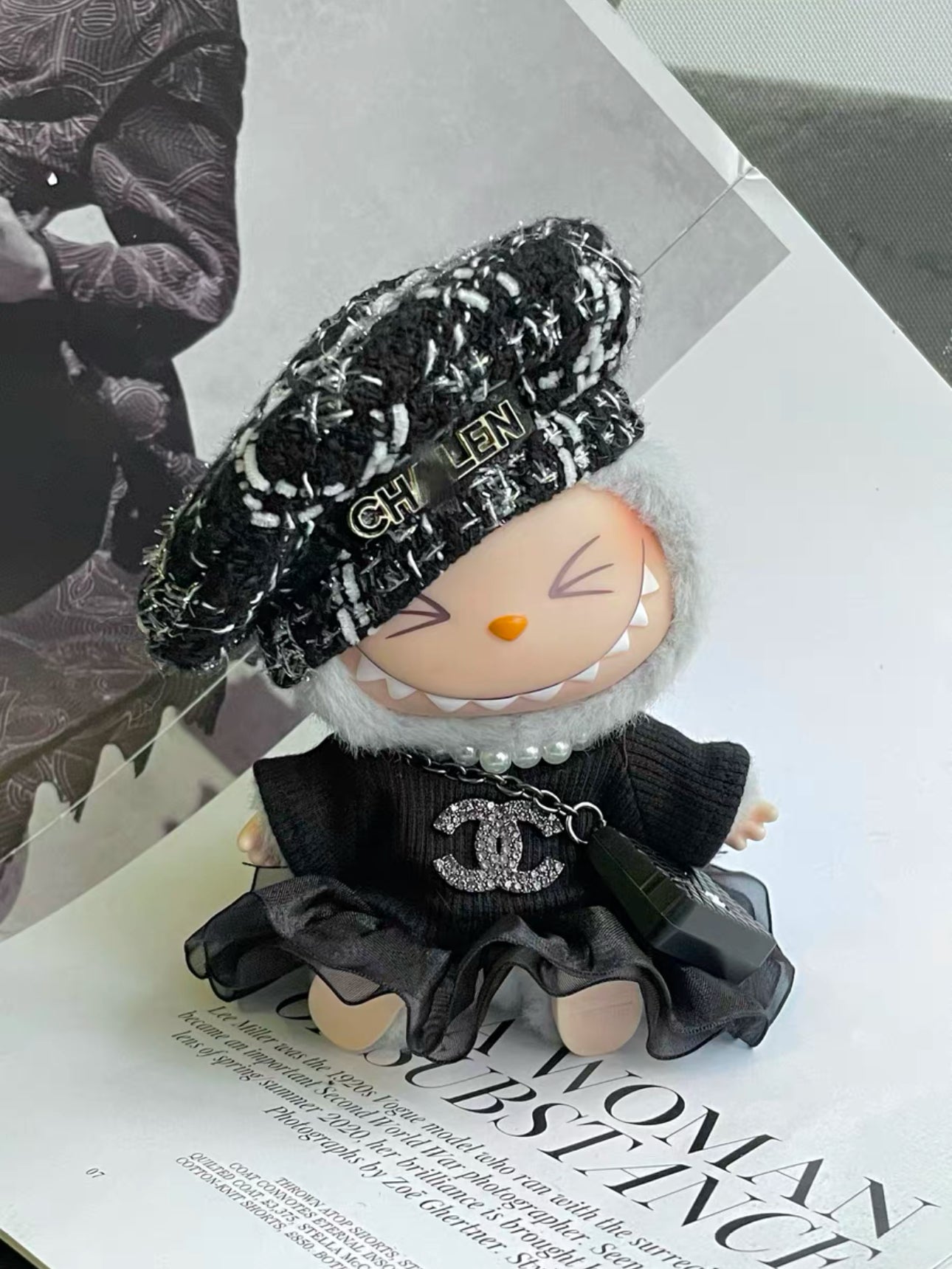 Labubu Chanel series outfits(Handmade)