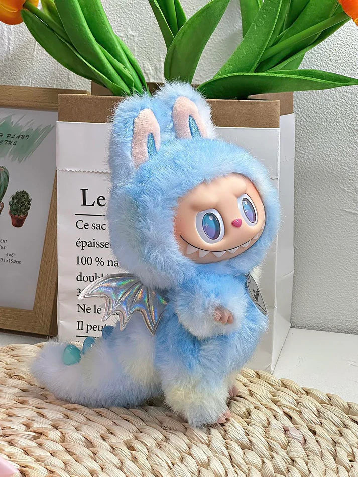 LABUBU Authentic｜Handmade Blue Tie-Dye Edition