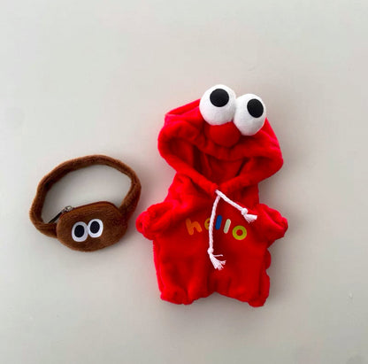 Labubu Hooded Jacket Set(Handmade)