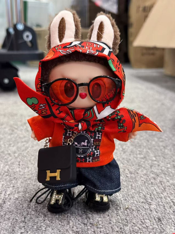 NEW HERMES LABUBU OUTFITS(Handmade Design)