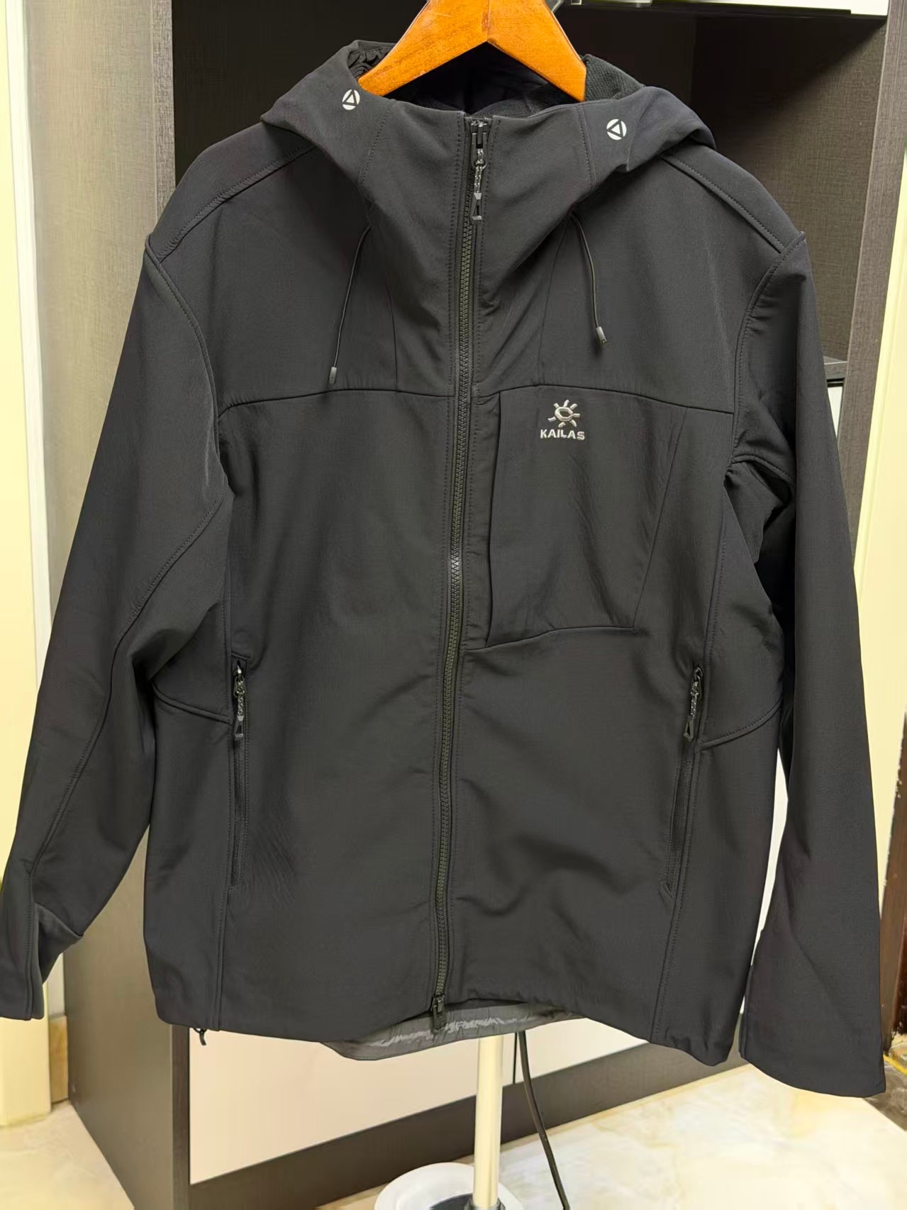 KAILAS M8IC Men’s Softshell Hooded Jacket｜Light Fleece Outdoor Hiking Coat