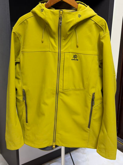 KAILAS M8IC Men’s Softshell Hooded Jacket｜Light Fleece Outdoor Hiking Coat