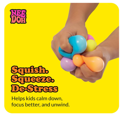 Rainbow Teenie NeeDoh 6-Color Squishy Sensory Stress Relief Ball