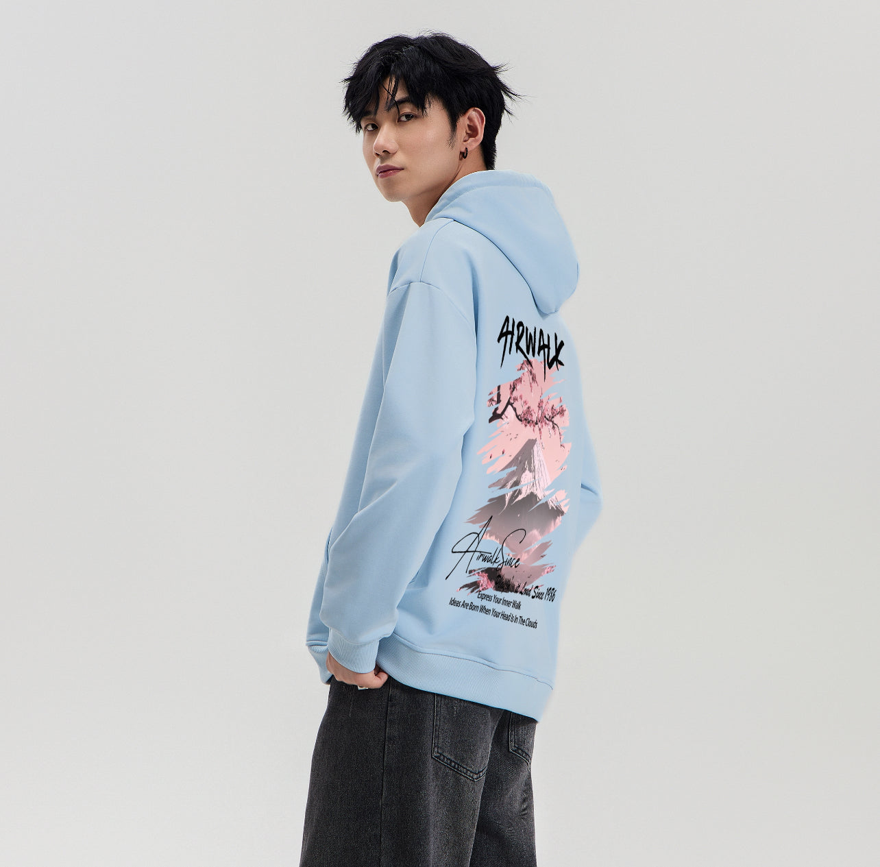 Airwalk Retro Cherry Blossom Mt. Fuji