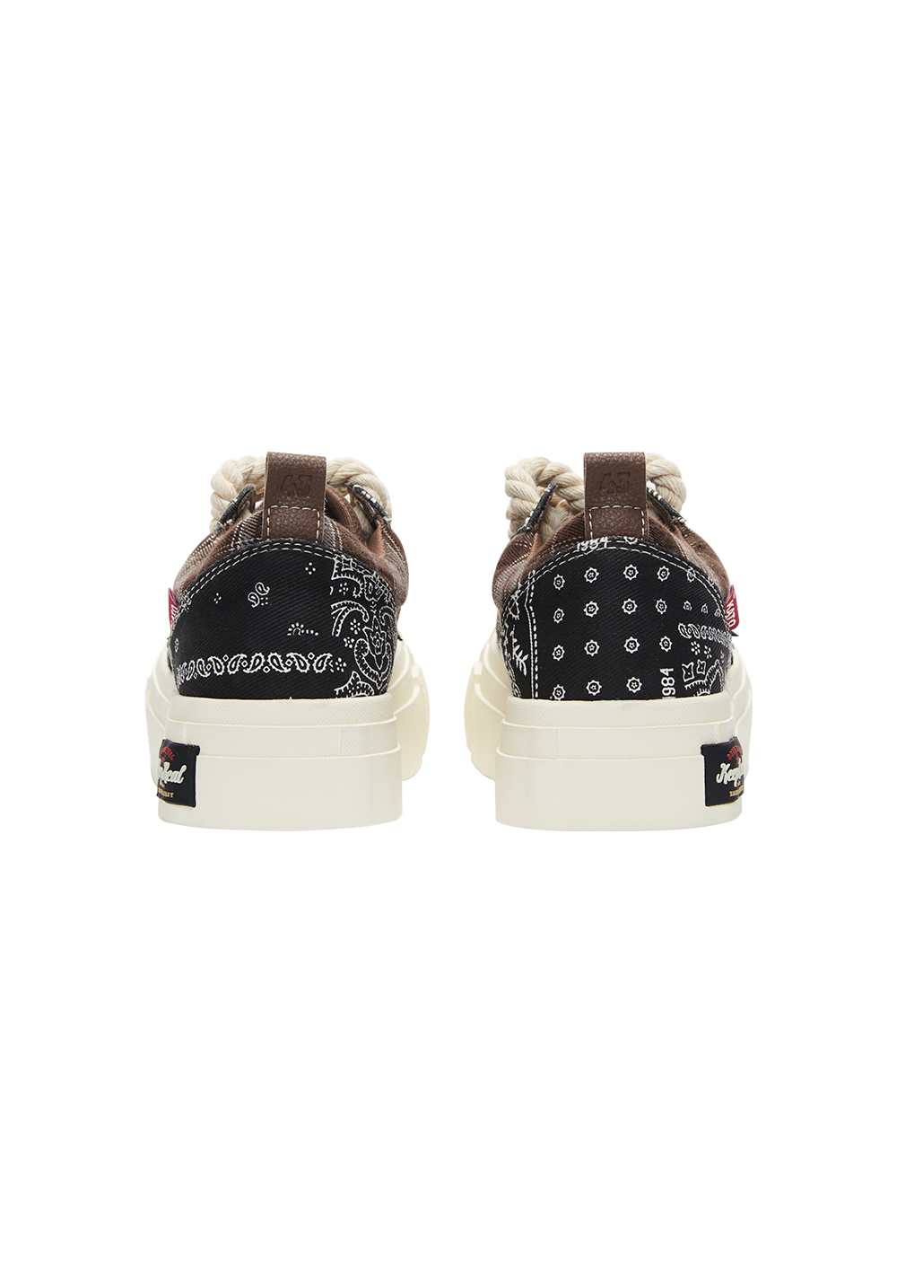 Star Canvas Shoes-Paisley