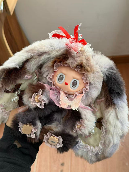 Fancy Huge Ear Labubu Labubu Retrofit Design(Authenitic Doll)