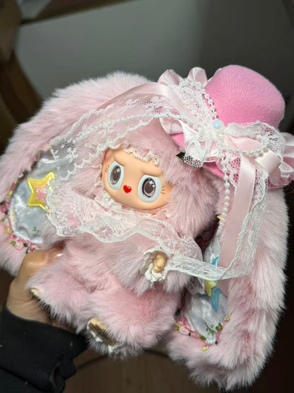 Fancy Huge Ear Labubu Labubu Retrofit Design(Authenitic Doll)