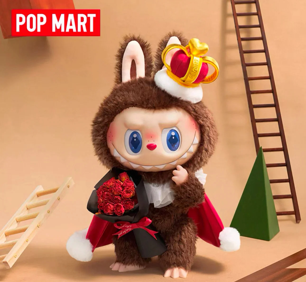 （38cm）Labubu Let's Check Mate（Valentine's Day Only）
