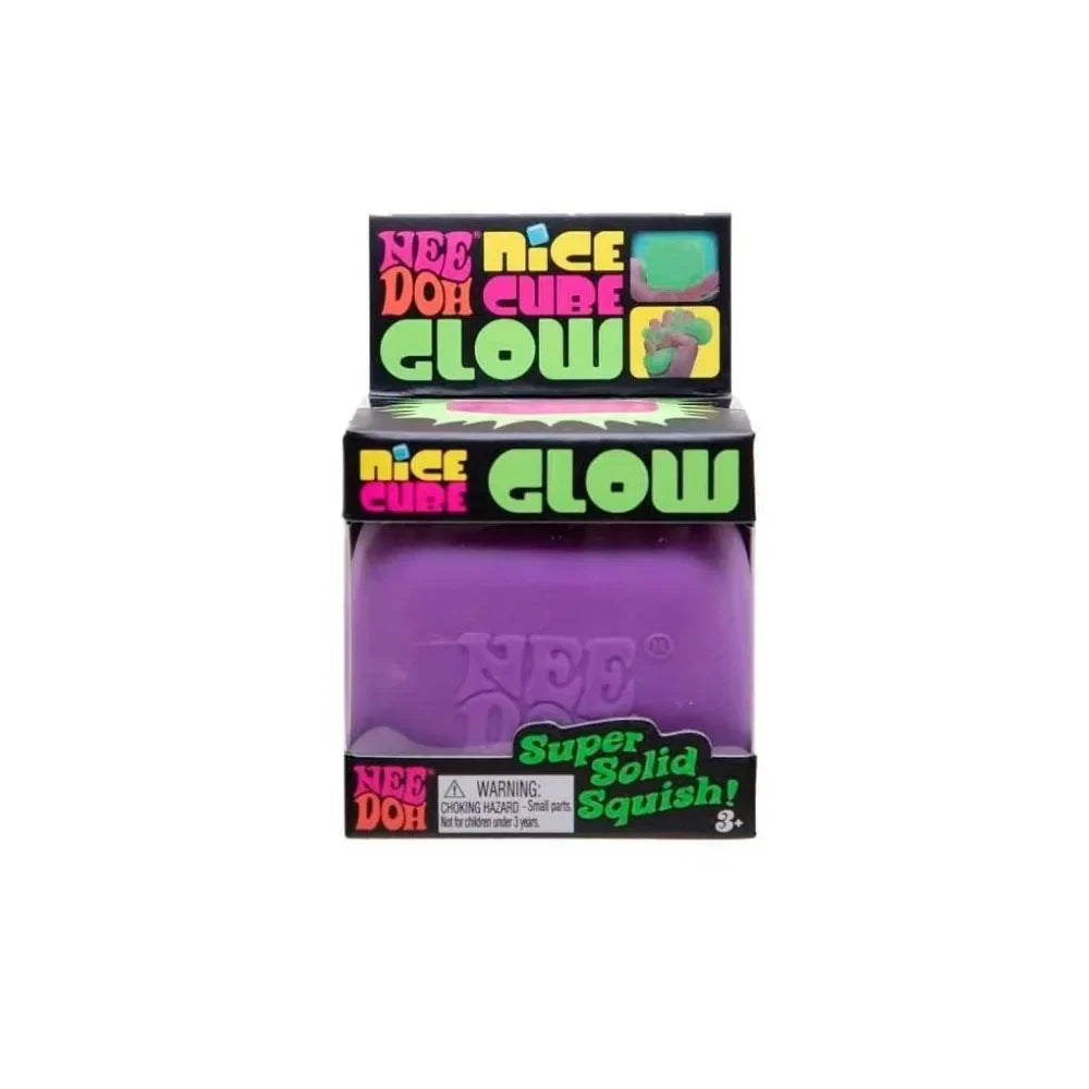 Nee Doh Nice Cube Squishy Fidget Toy | Maltose Slow Rebound Stress Relief Ball
