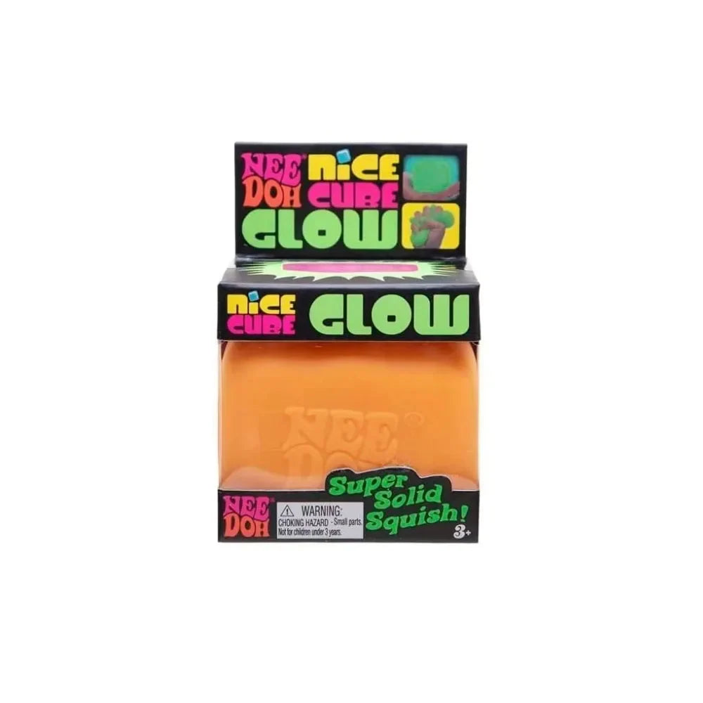 Nee Doh Nice Cube Squishy Fidget Toy | Maltose Slow Rebound Stress Relief Ball