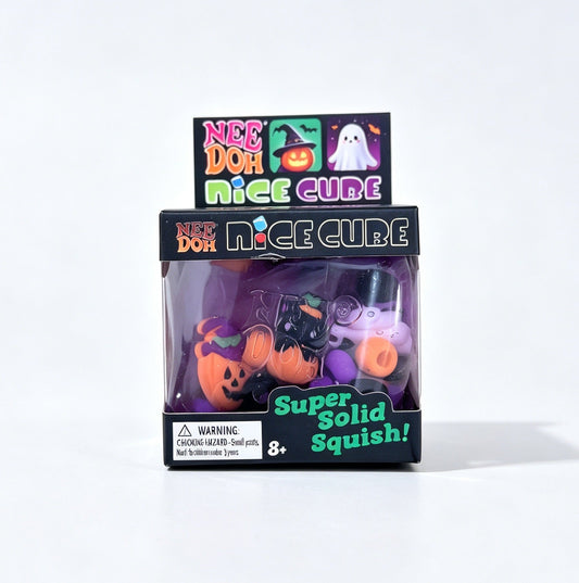 Halloween Nice Cube, NeeDoh Style Squish Fidget Stress Toy