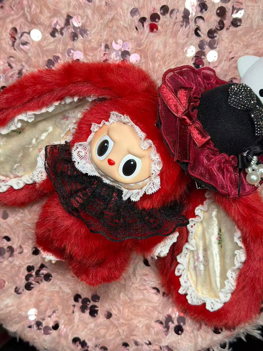 Fancy Huge Ear Labubu Labubu Retrofit Design(Authenitic Doll)